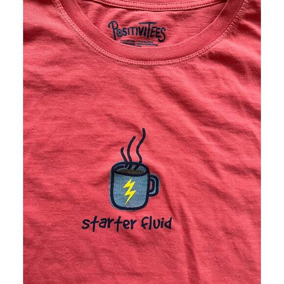 Positivities Other - Positivities T Shirt Red Started fluid Cotton Top Size 2XL A003153